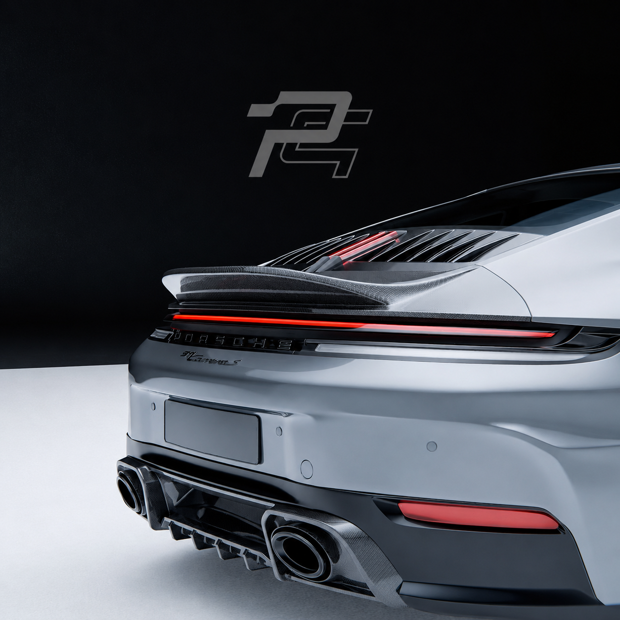 OD Style Dry Carbon Fiber Side Skirt - Porsche 911 992.2