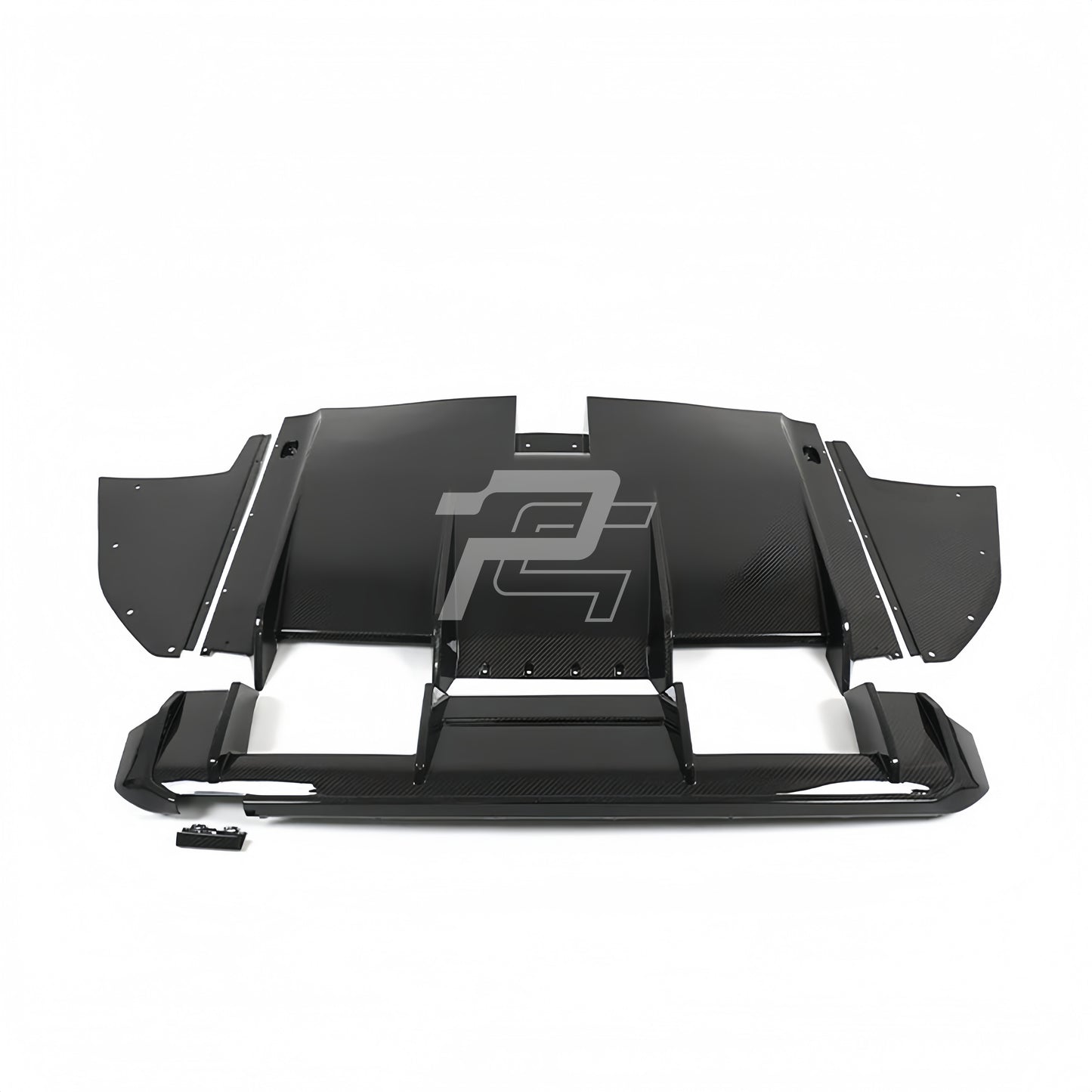 RSC Style Dry Carbon Fiber Rear Diffuser 7 Piece Kit - BMW M3 G80/G81 & M4 G82/G83
