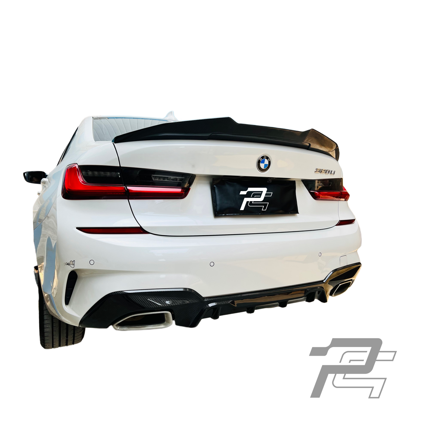 PSM Style Dry Carbon Fiber Trunk Spoiler - BMW M3 G80 & G20 3 Series