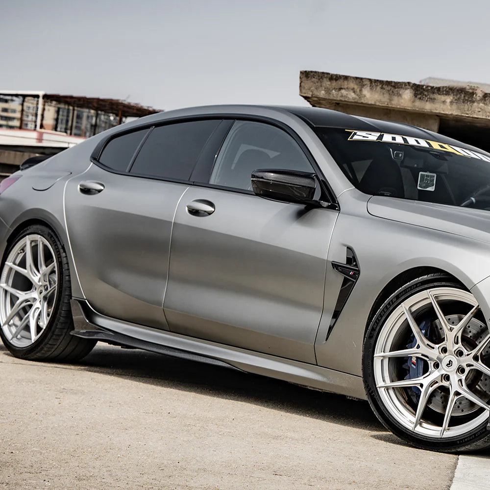 SQ Style Carbon Fiber Side Skirt - BMW M8 F93 & 8 Series G16