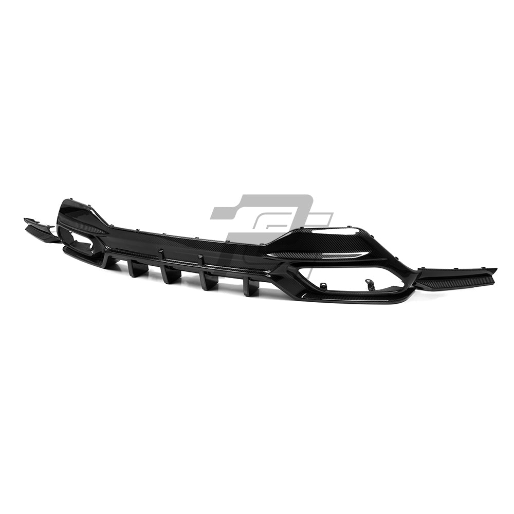 SQ Style Carbon Fiber Diffuser - BMW 8 Series G14/G15