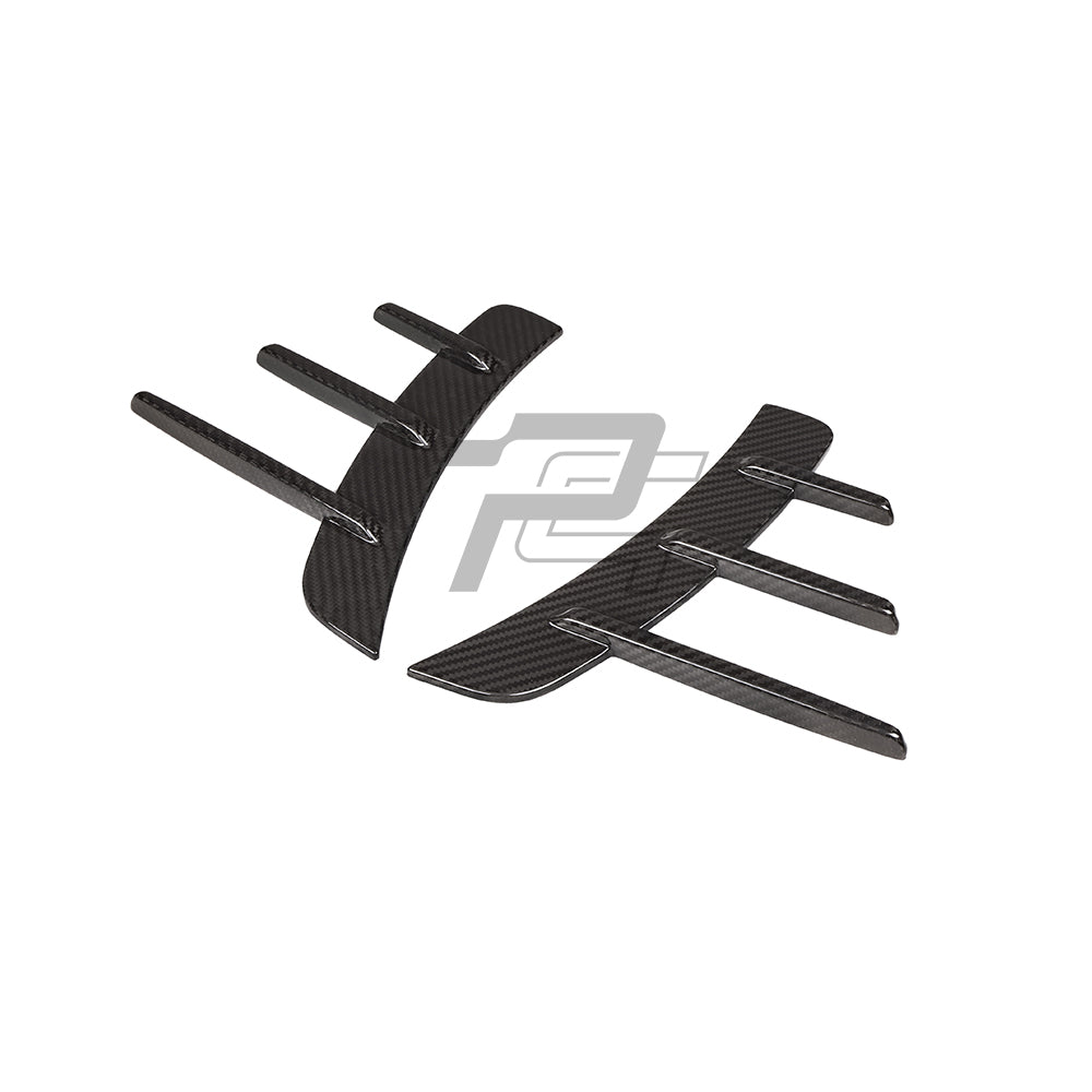 SQ Style Carbon Fiber Front Side Spat - BMW 4 Series G22/G23