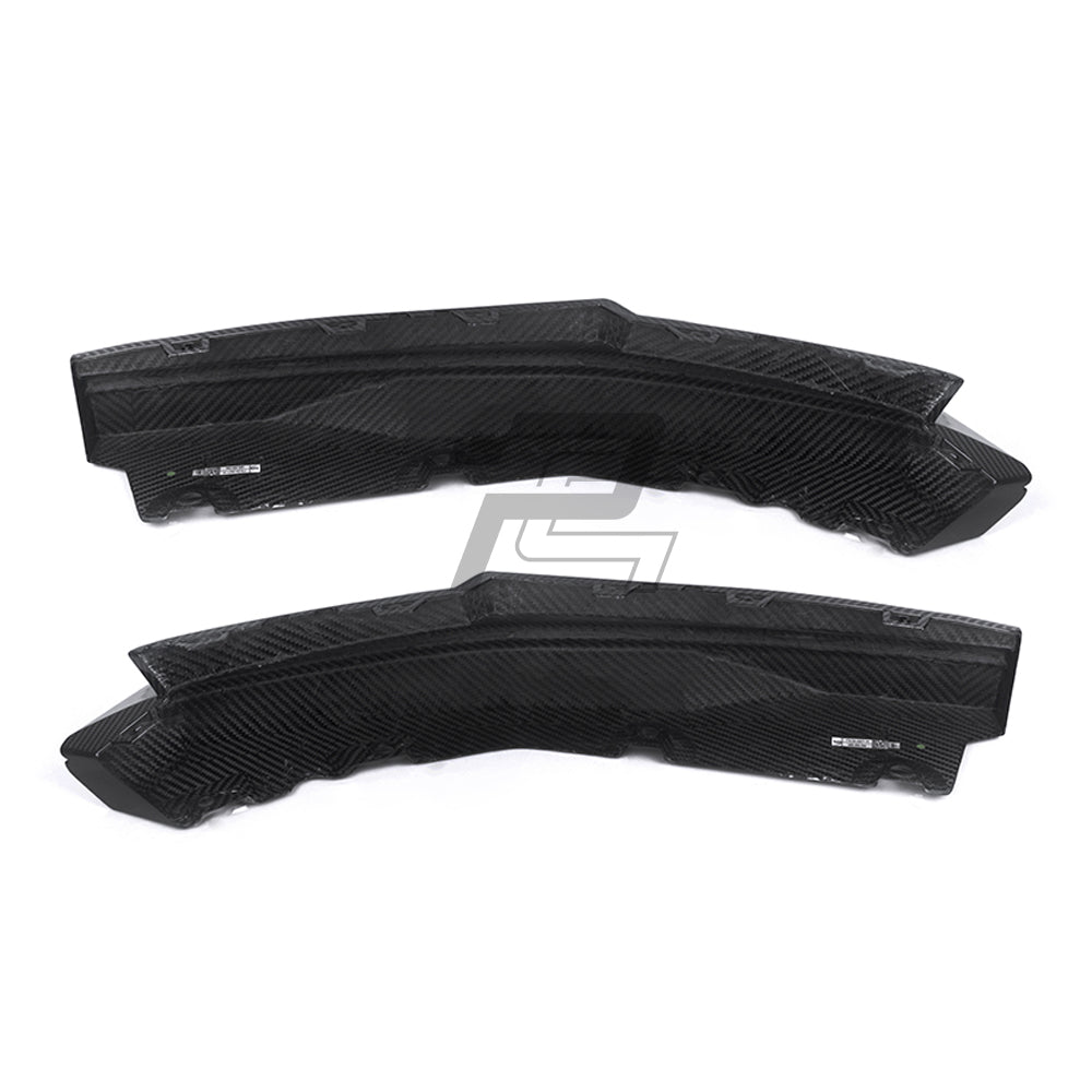 SQ Style Carbon Fiber Rear Diffuser Set With Brake Light V2 - BMW M4 G82 G83