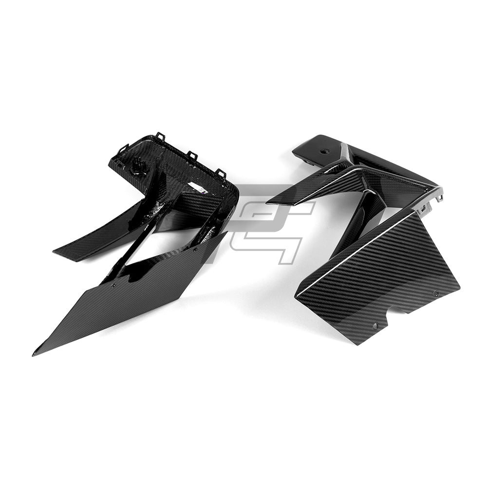 SQ Style Carbon Fiber Front Side Vent - BMW X3M F97 LCI & X4M F98 LCI