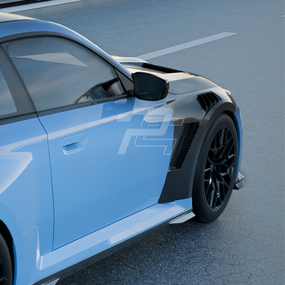 SQ Style Carbon Fiber Side Fenders - BMW M2 G87