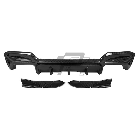 SQ Style Carbon Fiber Rear Diffuser - BMW X3M F97 LCI