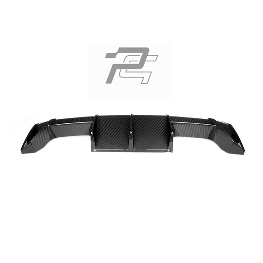 Euro Style Dry Carbon Fiber Rear Diffuser - BMW M3 G80/G81 & M4 G82/G83