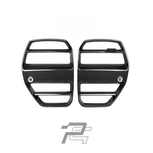 ST Style Dry Carbon Fiber Grille - BMW M3 G80/G81 & M4 G82/G83