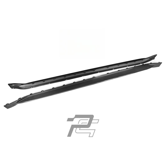 OEM Style Dry Carbon Fiber Side Skirts - BMW M3 G80/G81 & M4 G82/G83