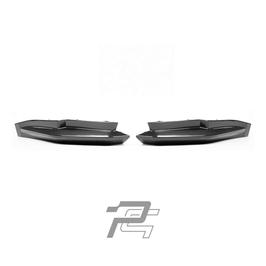 OEM Style Dry Carbon Fiber Rear Bumper Trim Splitter  - BMW M3 G80/G81 & M4 G82/G83