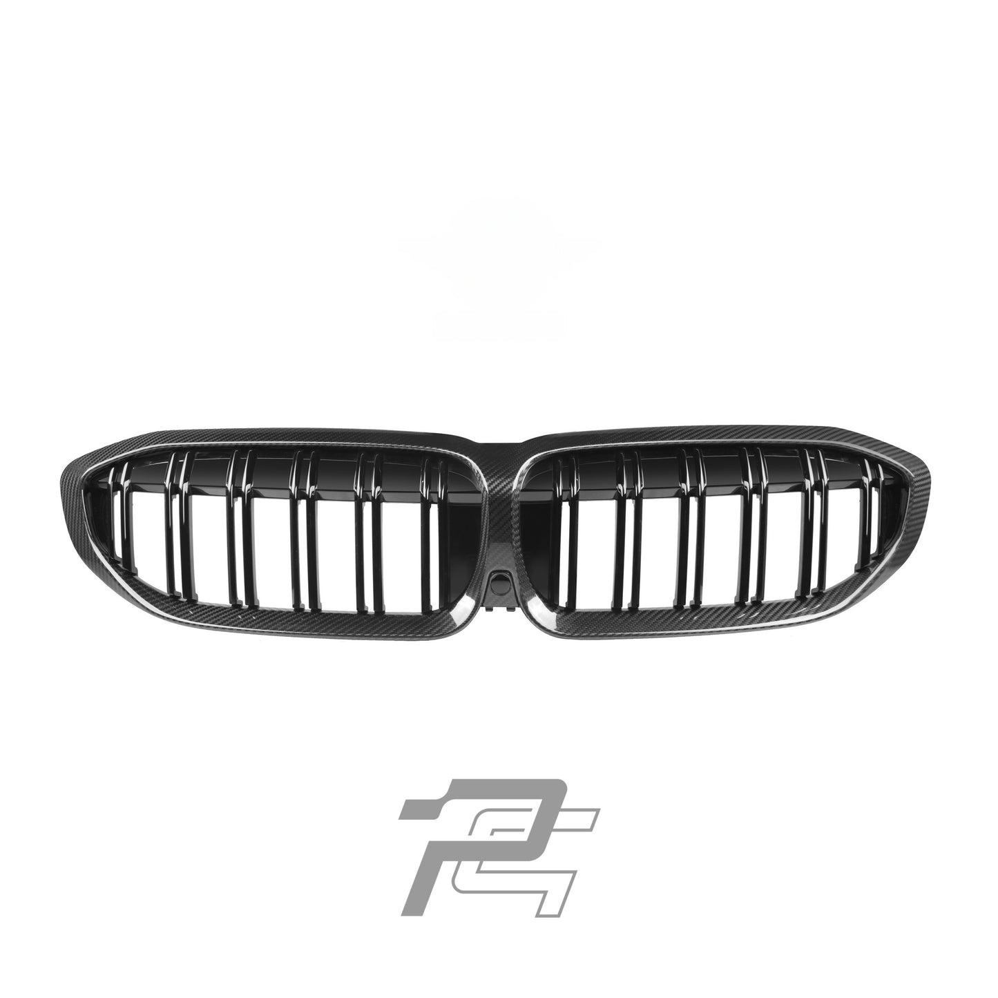 Dual Slat Dry Carbon Fiber Front Grille – BMW 3 Series Pre-LCI G20