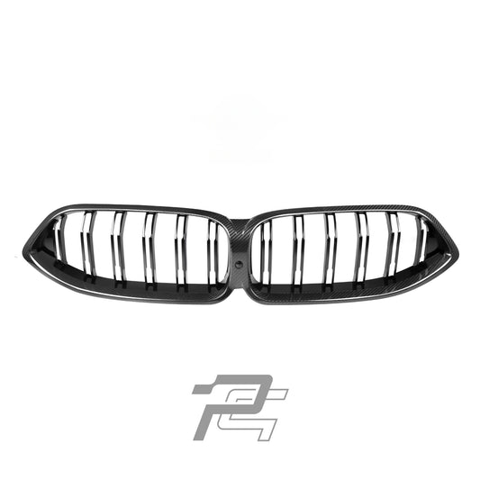 Dual Slat Dry Carbon Fiber Front Grille – BMW BMW M8 F91 F92 F93