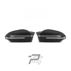 MP Style Dry Carbon Fiber Mirror Caps - BMW M5 G90/G99 & 5 Series i5 G60/G61 & 7 Series G70 & X3 G45