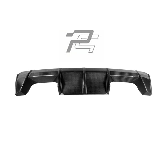 Euro Style Dry Carbon Fiber Rear Diffuser - BMW M3 G80/G81 & M4 G82/G83