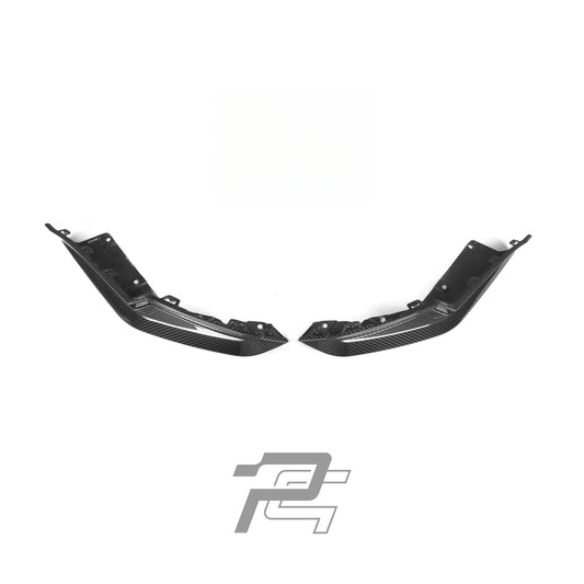 OEM Style Dry Carbon Fiber Rear Bumper Trim Splitter  - BMW M3 G80/G81 & M4 G82/G83
