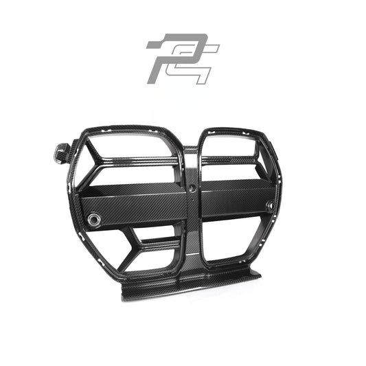 CSL Style Dry Carbon Fiber Grille - BMW M3 G80/G81 & M4 G82/G83