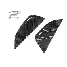 MP Style Dry Carbon Fiber Side Fender Vent Replacement Trim - BMW M3 G80/G81 & M4 G82/G83