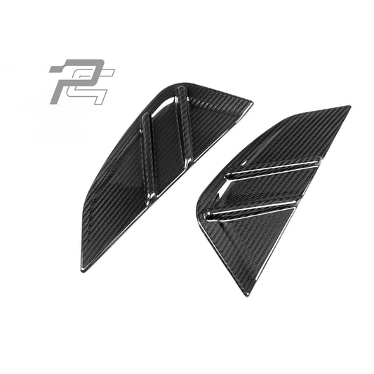 MP Style Dry Carbon Fiber Side Fender Vent Replacement Trim - BMW M3 G80/G81 & M4 G82/G83