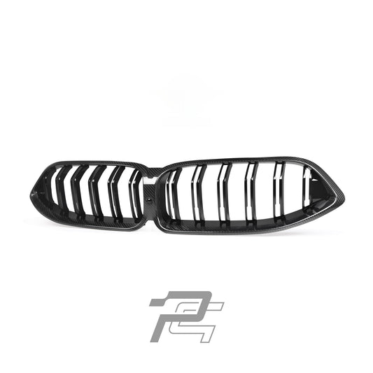 Dual Slat Dry Carbon Fiber Front Grille – BMW BMW M8 F91 F92 F93