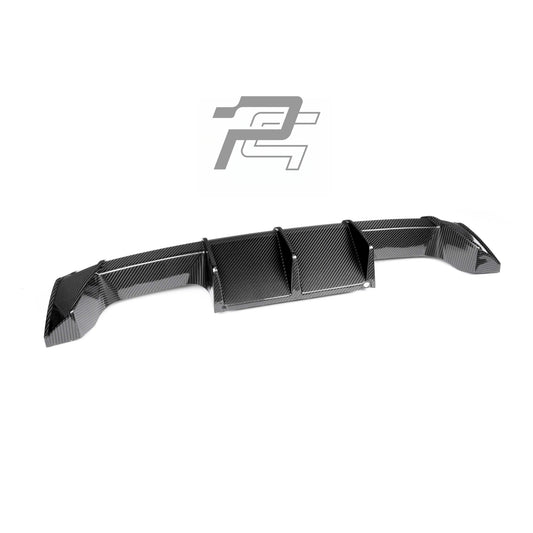 Euro Style Dry Carbon Fiber Rear Diffuser - BMW M3 G80/G81 & M4 G82/G83