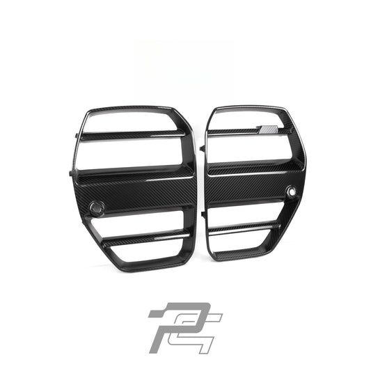 ST Style Dry Carbon Fiber Grille - BMW M3 G80/G81 & M4 G82/G83