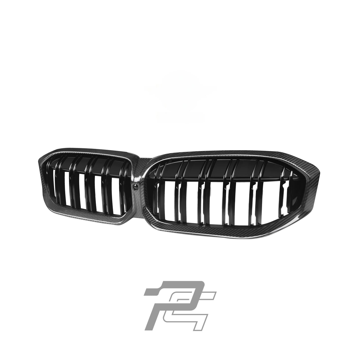 Dual Slat Dry Carbon Fiber Front Grille – BMW 3 Series LCI G20