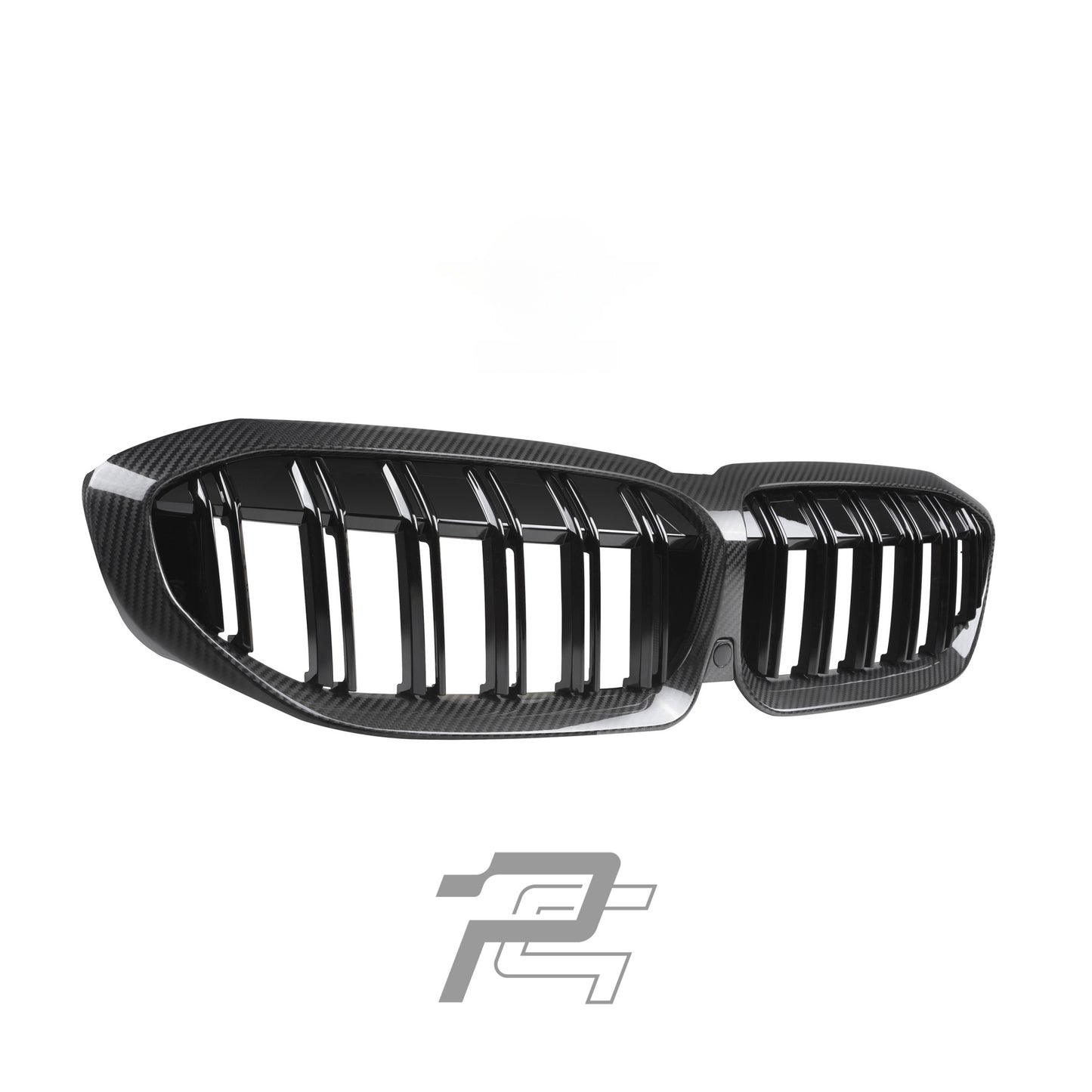 Dual Slat Dry Carbon Fiber Front Grille – BMW 3 Series Pre-LCI G20