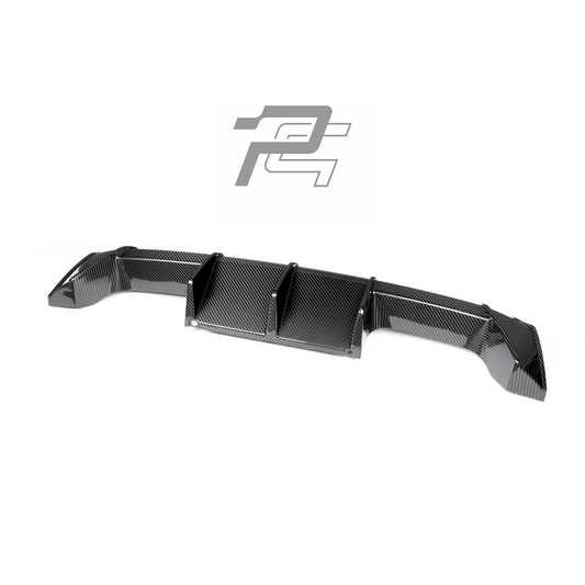 Euro Style Dry Carbon Fiber Rear Diffuser - BMW M3 G80/G81 & M4 G82/G83