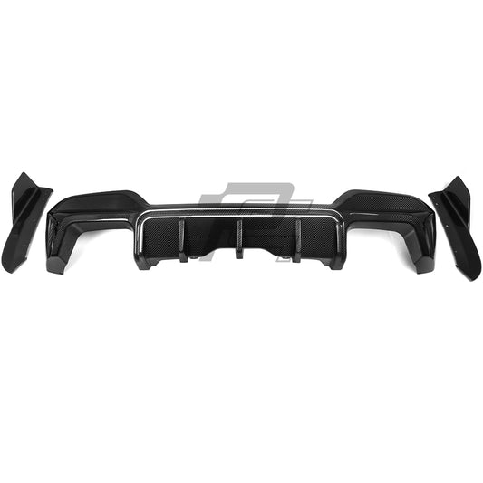 SQ Style Carbon Fiber Rear Diffuser - BMW X3M F97 LCI