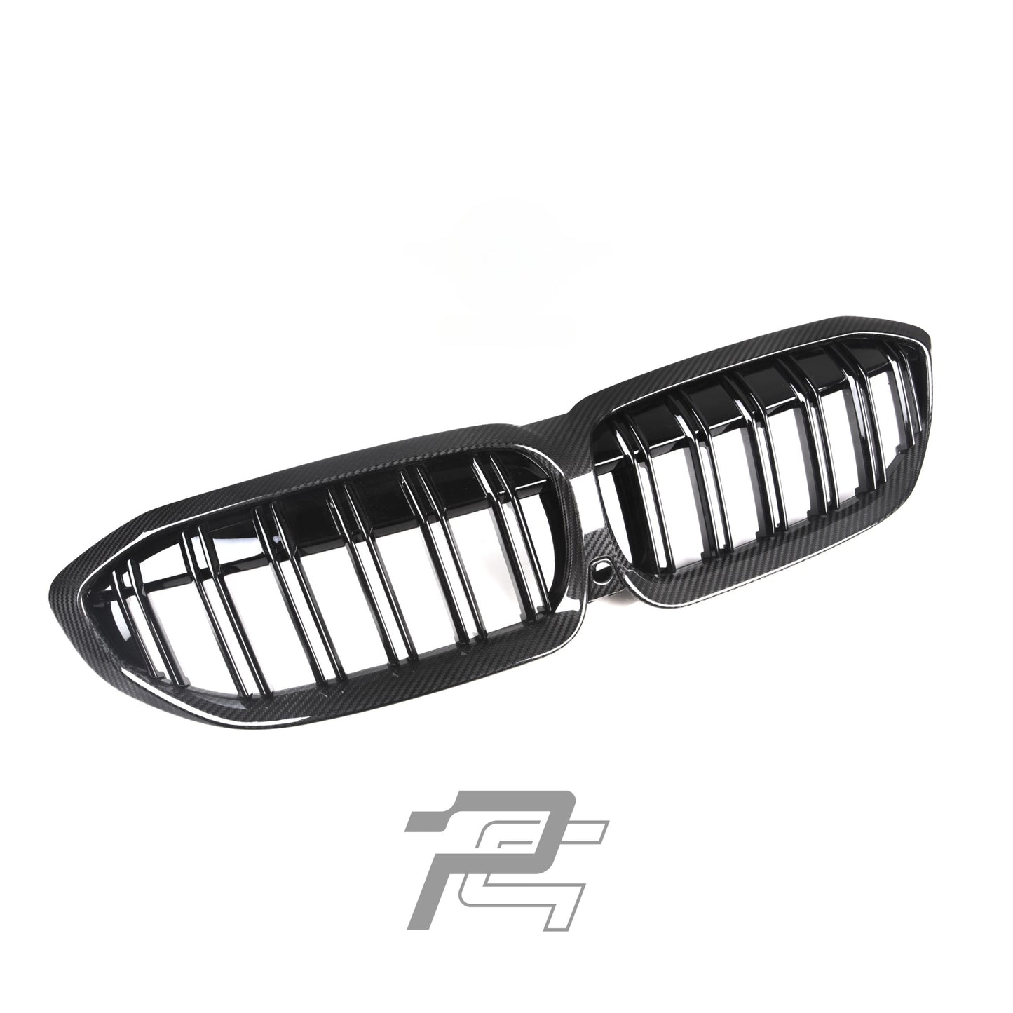Dual Slat Dry Carbon Fiber Front Grille – BMW 3 Series Pre-LCI G20