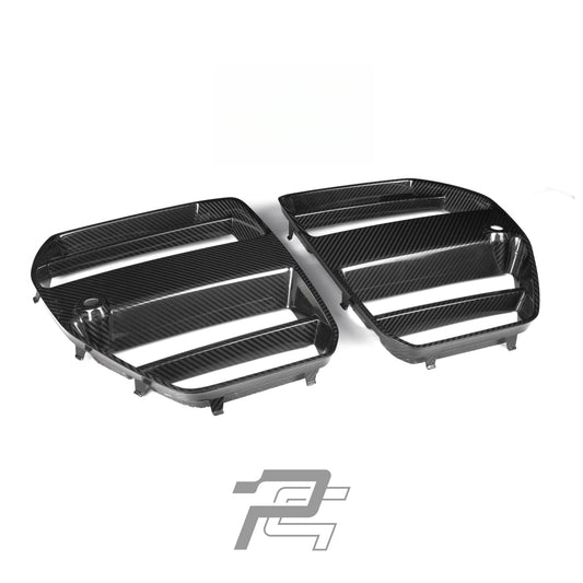 ST Style Dry Carbon Fiber Grille - BMW M3 G80/G81 & M4 G82/G83
