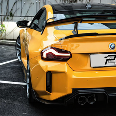 AD Style Dry Carbon Fiber Rear Diffuser V1 - BMW M2 G87