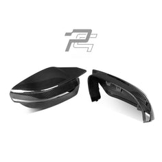 MP Style Dry Carbon Fiber Mirror Caps - BMW M2 G87 & M3 G80/G81 & M4 G82/G83 & M240i G42 & M440i/i4 M50 G26