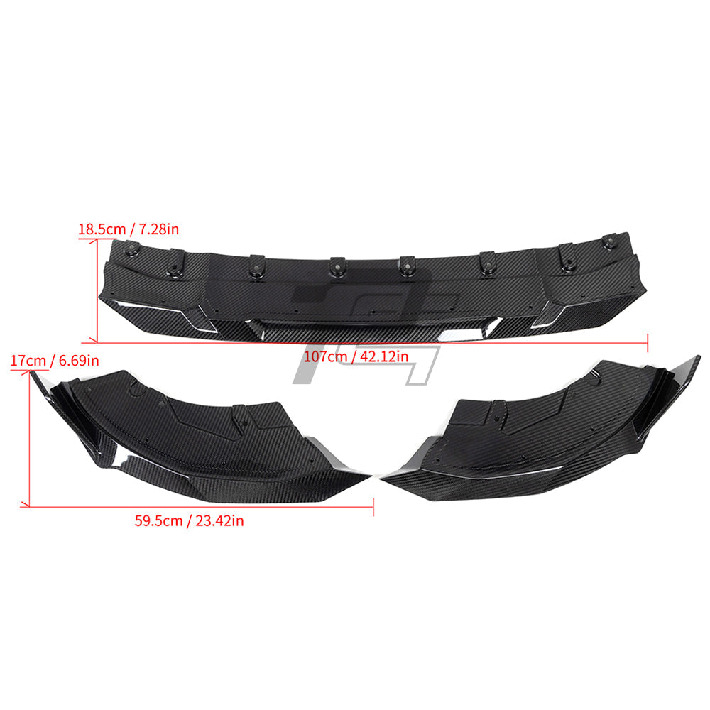 SQ Style Carbon Fiber Front Lip - BMW G42 2 Series