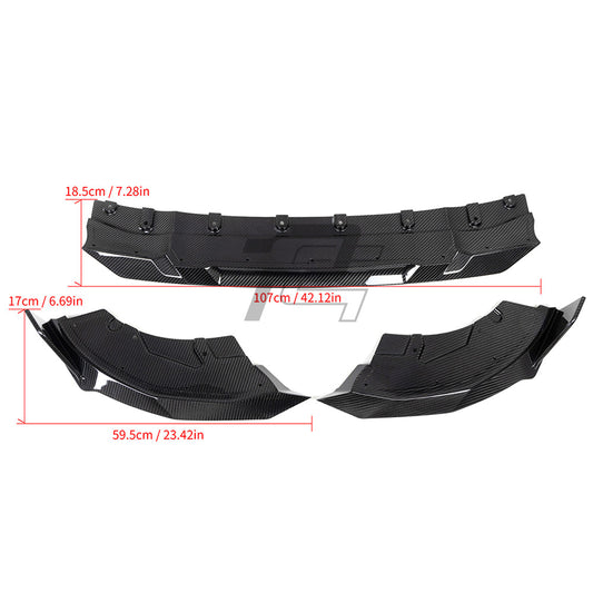 SQ Style Carbon Fiber Front Lip - BMW G42 2 Series