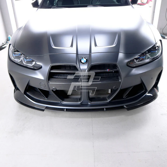 3D Style Dry Carbon Fiber Front Lip - BMW M3 G80/G81 & M4 G82/G83