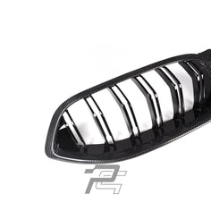 Dual Slat Dry Carbon Fiber Front Grille – BMW BMW M8 F91 F92 F93