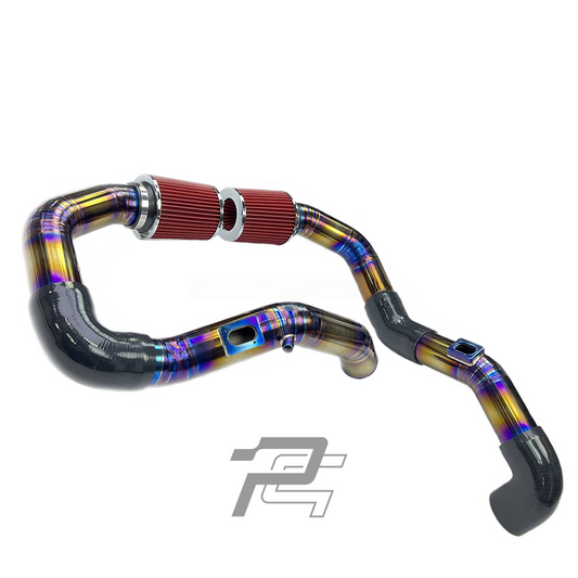 S55 Titanium Front Mount Air Intake Kit - BMW M2C F87 & M3 F80 & M4 F82/F83