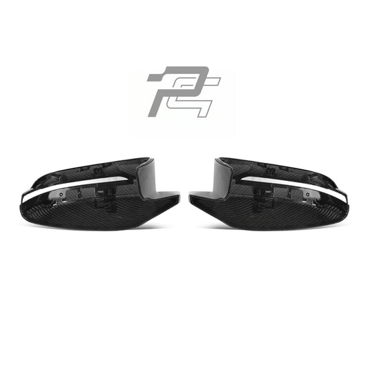 MP Style Dry Carbon Fiber Mirror Caps - BMW M2 G87 & M3 G80/G81 & M4 G82/G83 & M240i G42 & M440i/i4 M50 G26