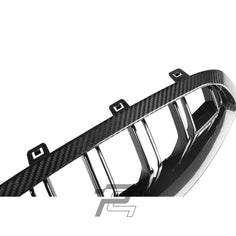 Dual Slat Dry Carbon Fiber Front Grille – BMW BMW M8 F91 F92 F93