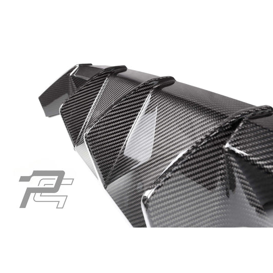 Euro Style Dry Carbon Fiber Rear Diffuser - BMW M3 G80/G81 & M4 G82/G83