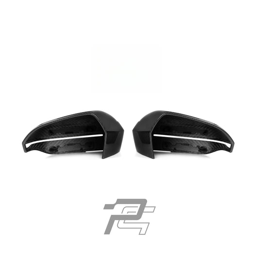 OEM Style Dry Carbon Fiber Mirror Caps - BMW M5 G90/G99 & 5 Series i5 G60/G61 & 7 Series G70 & X3 G45