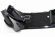 Dry Carbon Fiber Rear Bumper Center with Side Fins – Porsche 992.1 GT3 RS