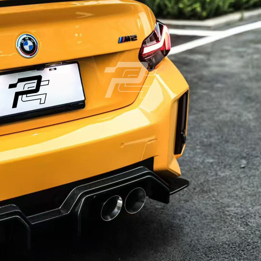 AD Style Dry Carbon Fiber Rear Diffuser V1 - BMW M2 G87