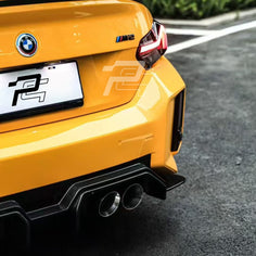 AD Style Dry Carbon Fiber Rear Diffuser V1 - BMW M2 G87