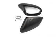 Dry Carbon Fiber Mirror Caps – Porsche 911 992 & Taycan 9J1