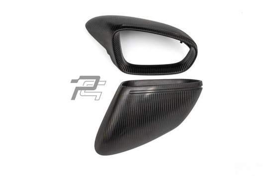 Dry Carbon Fiber Mirror Caps – Porsche 911 992 & Taycan 9J1
