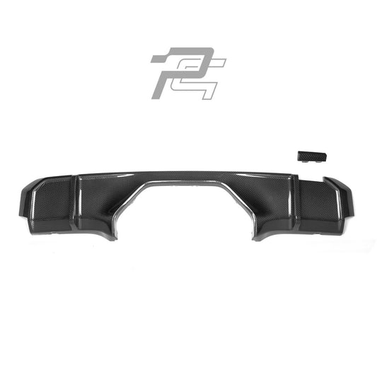 MP Exhaust Style Carbon Fiber Rear Diffuser - BMW M3 G80/G81 & M4 G82/G83