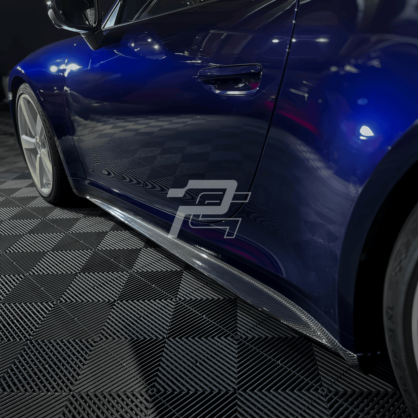 GT3 Style Dry Carbon Fiber Side Skirt - Porsche 911 992 Carrera/4/S/T/4S/Targa/GTS/GT3
