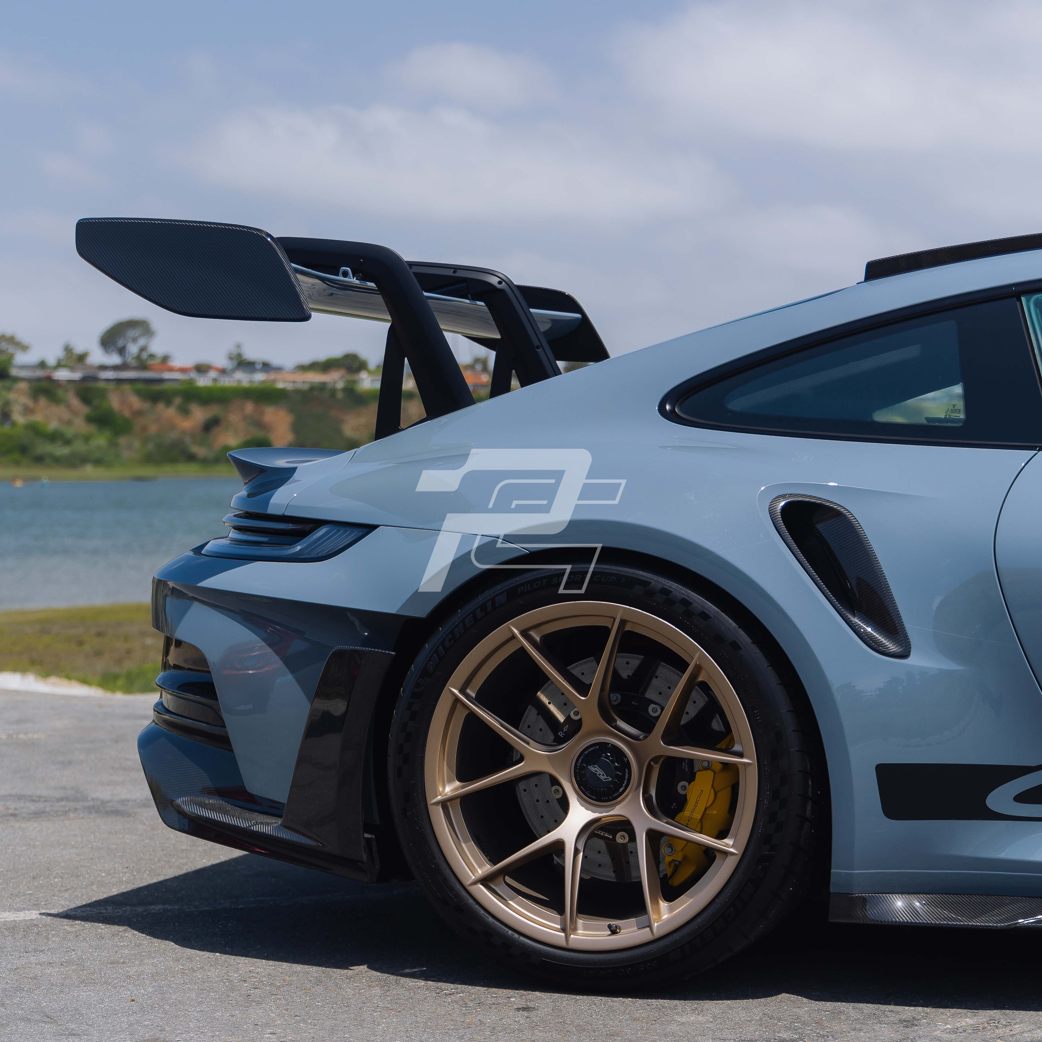 Dry Carbon Fiber Wing Endplate Covers – Porsche 992.1 GT3 RS